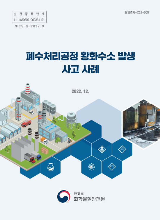 폐수처리공정 황화수소 발생 사고 사례 표지